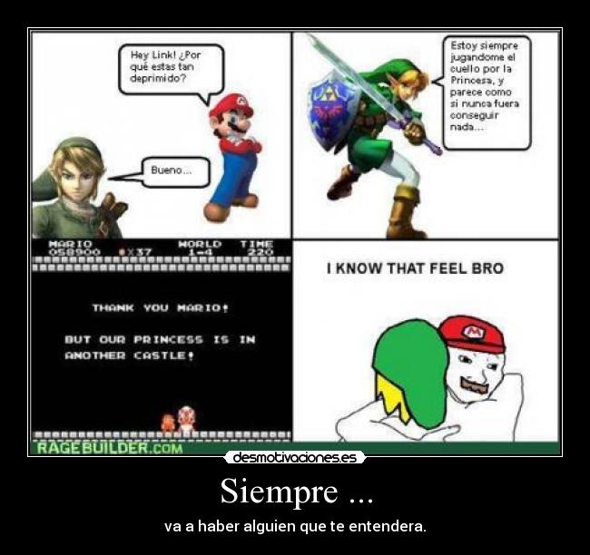 carteles mario link jaja jeje jiji jojo juju desmotivaciones