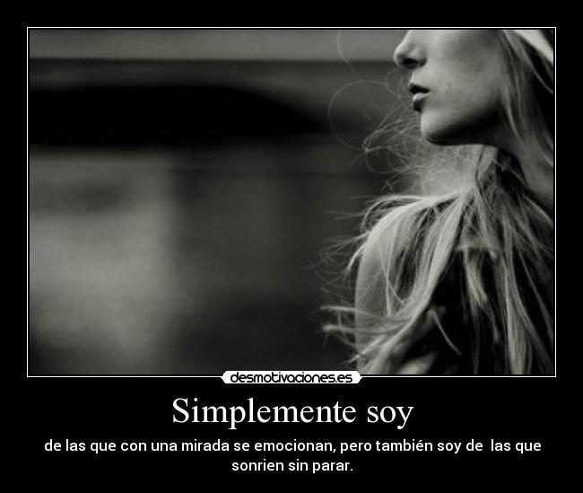 Simplemente soy -