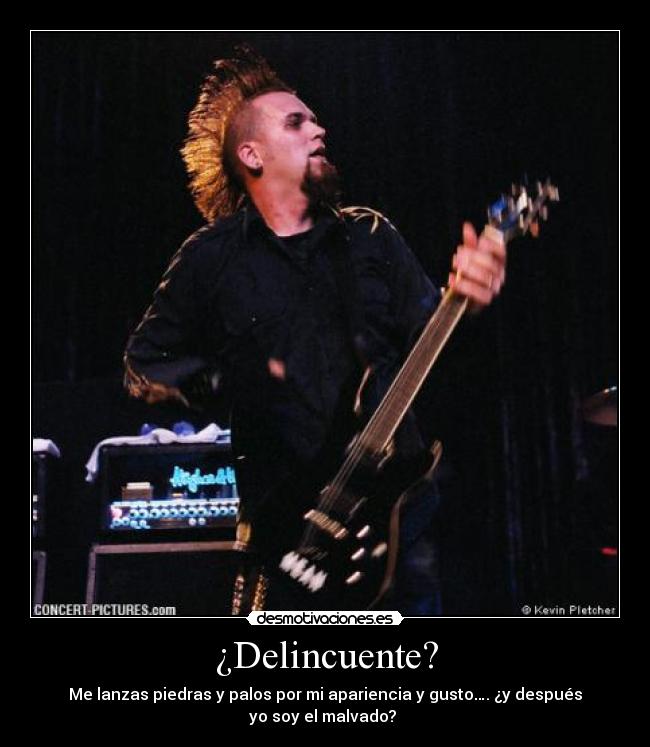 ¿Delincuente? -