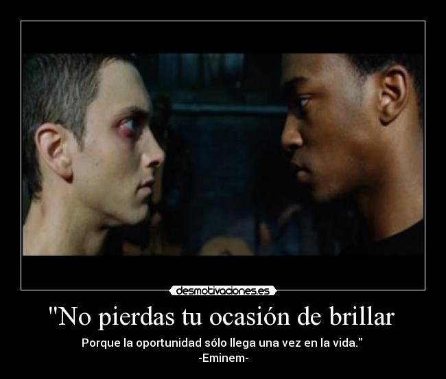 carteles eminem mile desmotivaciones