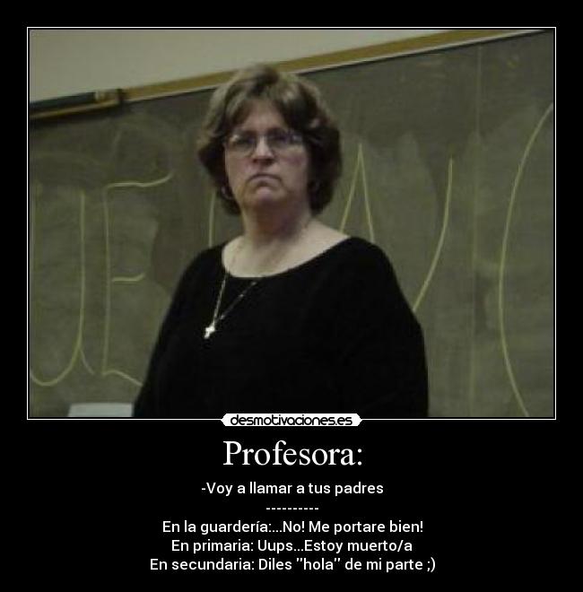 Profesora: - 