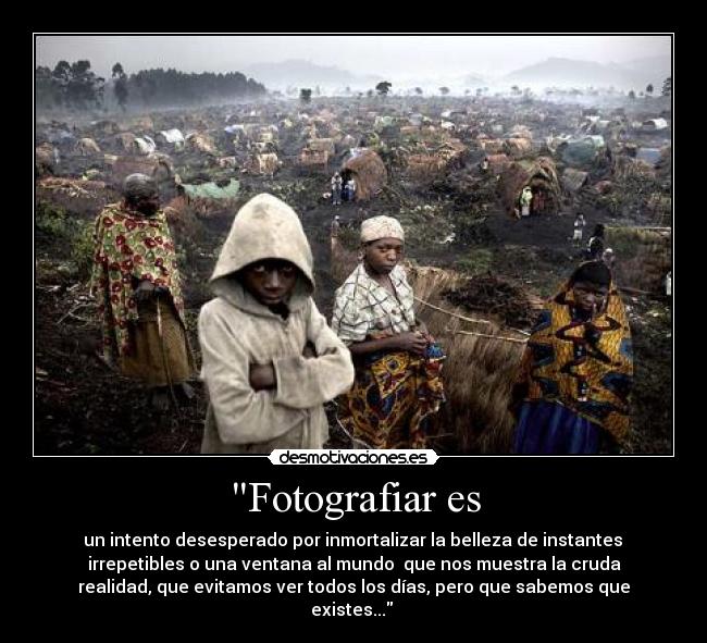 Fotografiar es -
