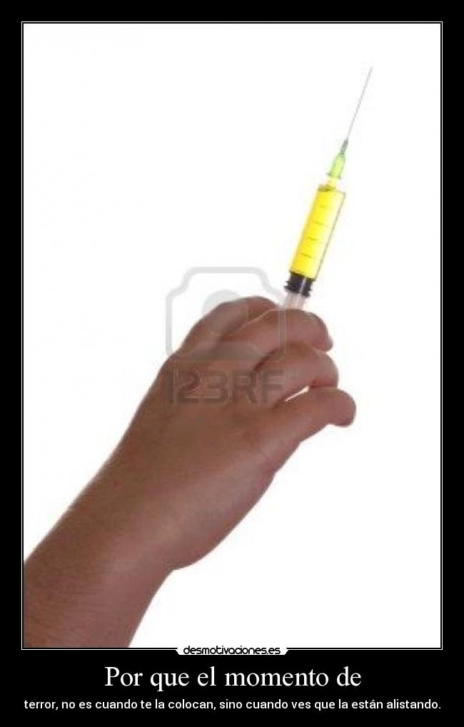 Por que el momento de -