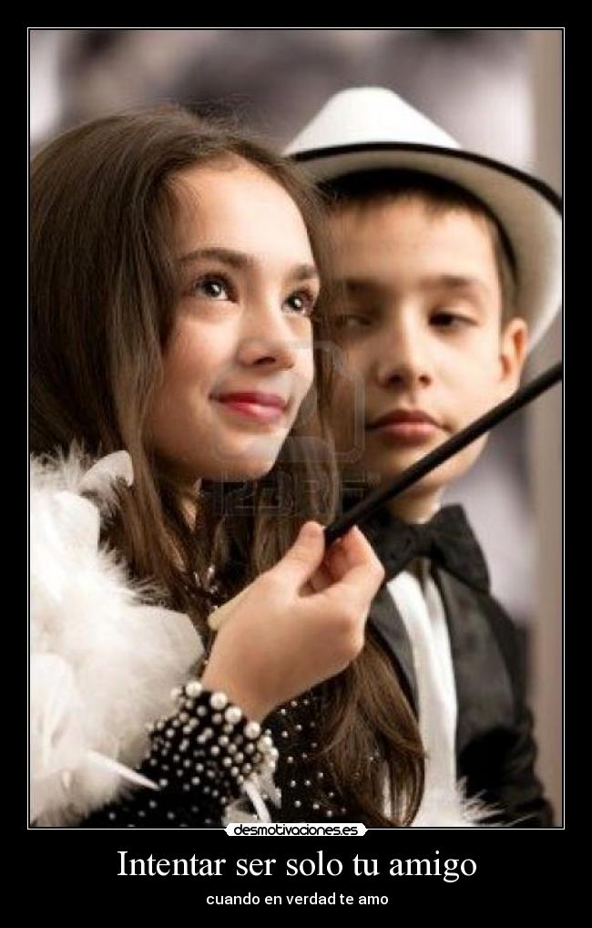 Intentar ser solo tu amigo - 