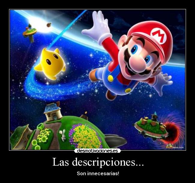 carteles mario bross desmotivaciones