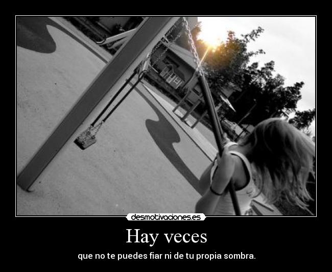 Hay veces - 