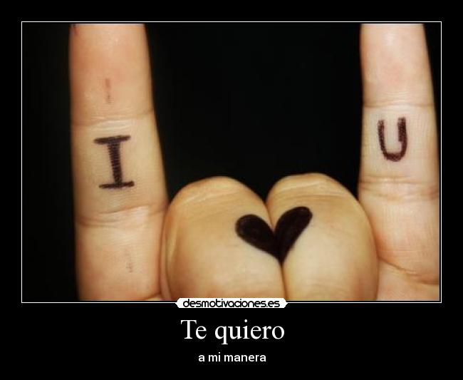 Te quiero - 