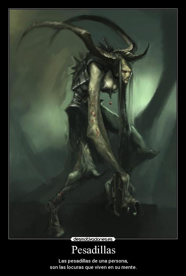 Pesadillas -