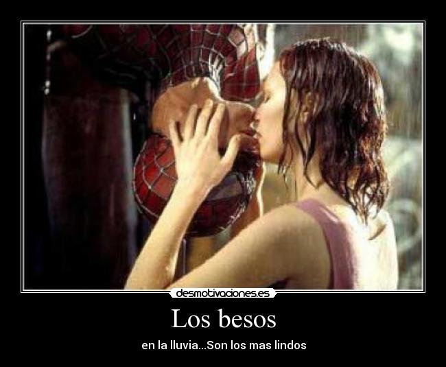 Los besos -