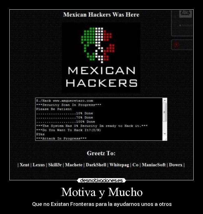 Motiva y Mucho - Que no Existan Fronteras para la ayudarnos unos a otros