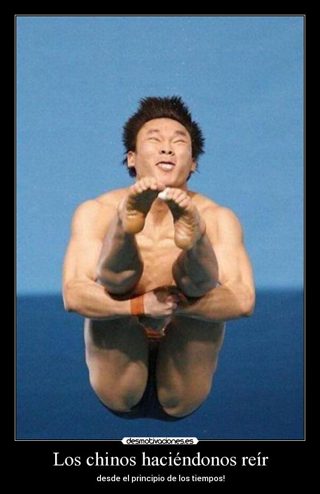 Los chinos haciéndonos reír -