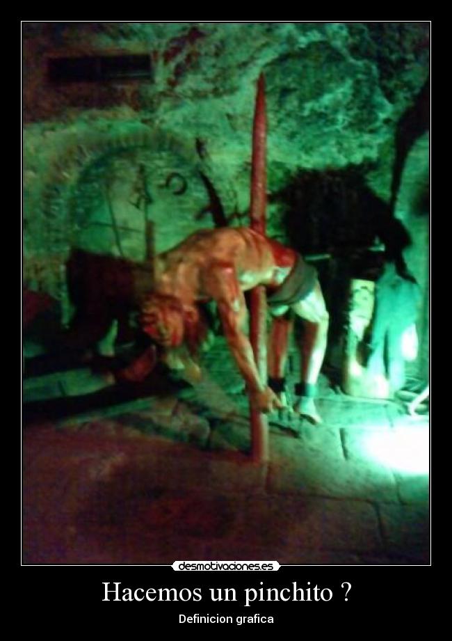 Hacemos un pinchito ? -