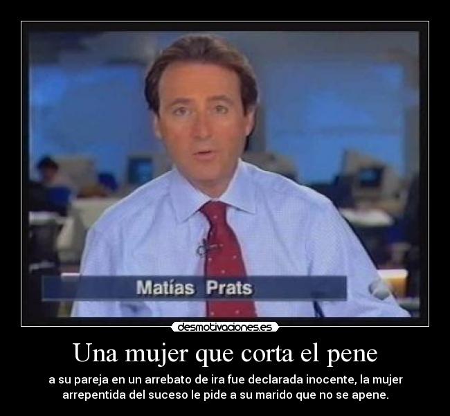 Una mujer que corta el pene - 