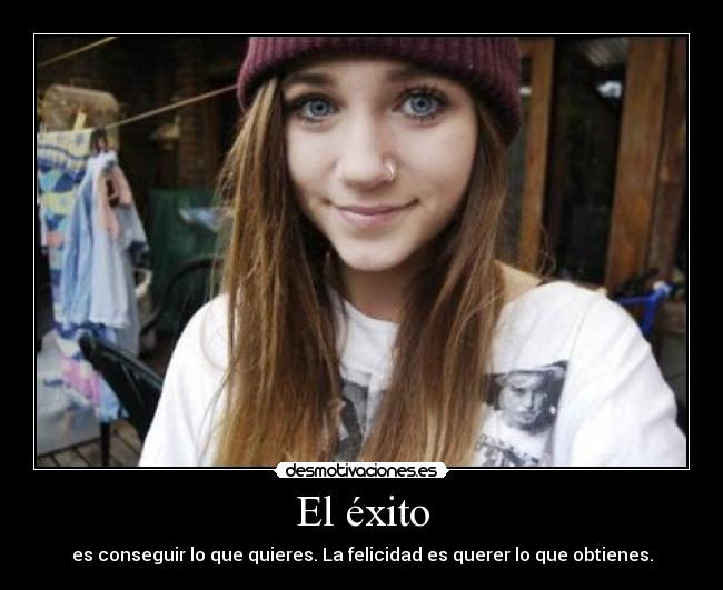 El éxito -