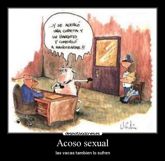Acoso sexual -