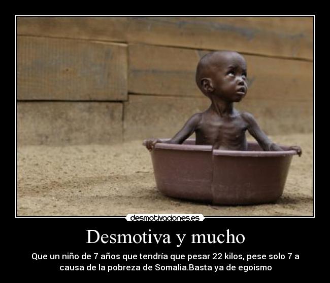 Desmotiva y mucho -