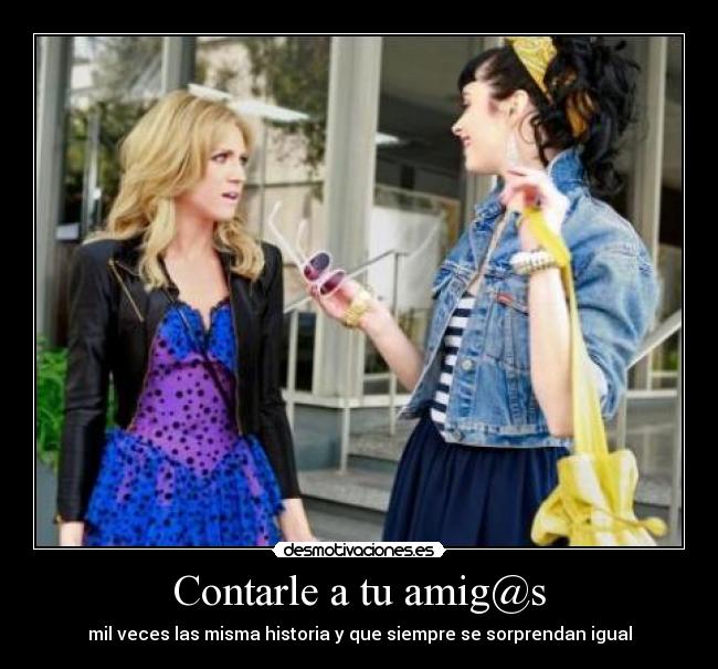 Contarle a tu amig@s - 