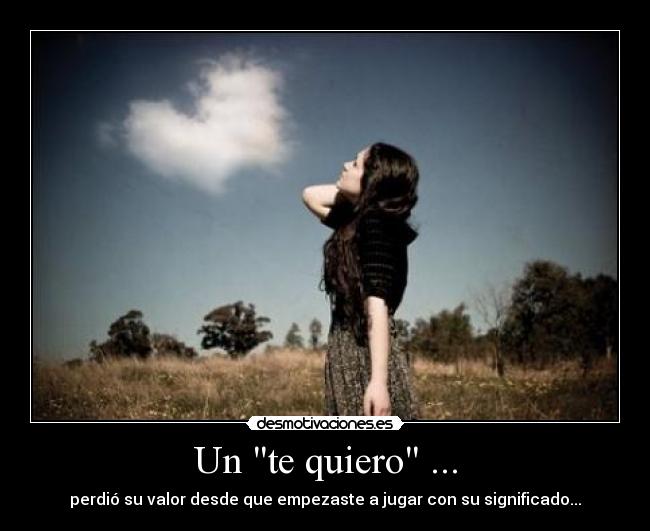 Un te quiero ... - 