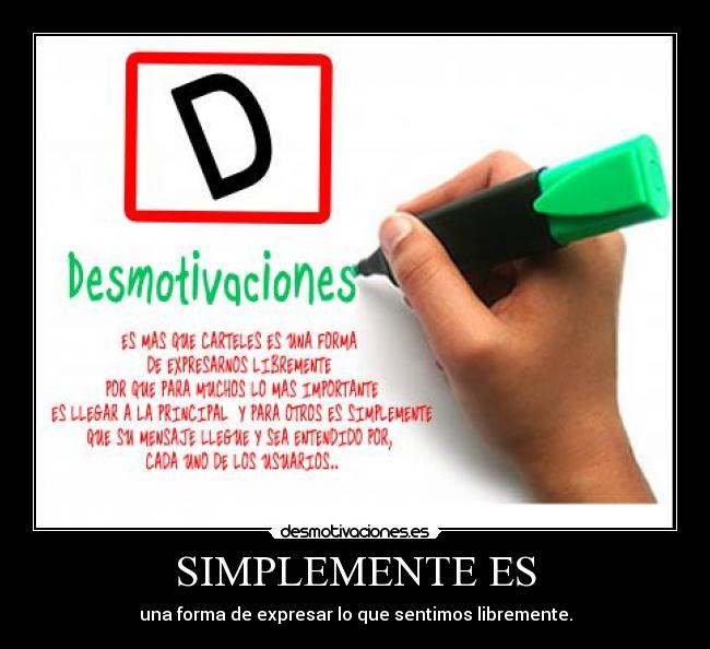 SIMPLEMENTE ES -