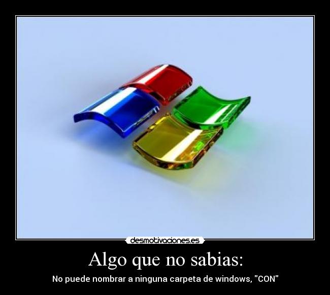 Algo que no sabias: - 