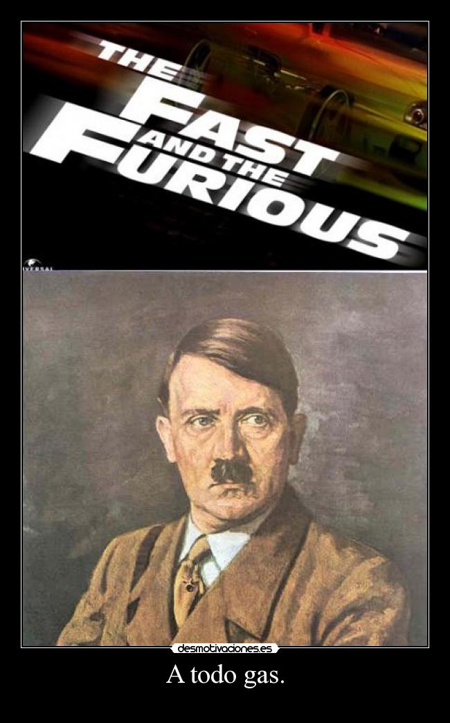 A todo gas. - 
