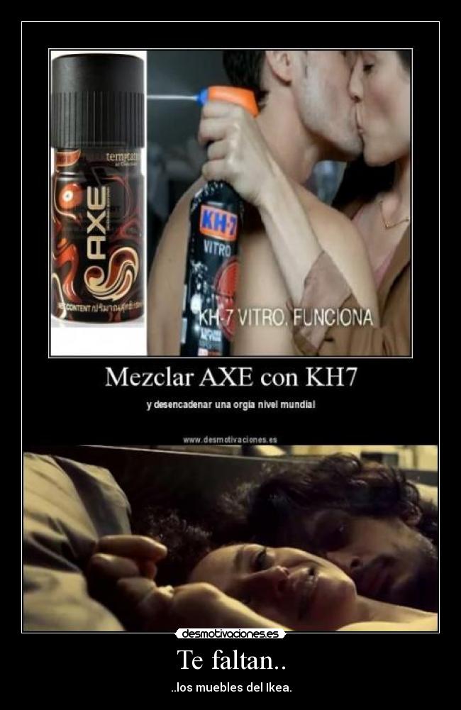 Te faltan.. - ..los muebles del Ikea.