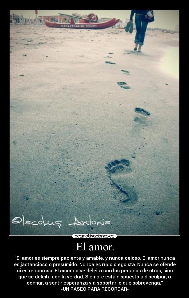 El amor. - 