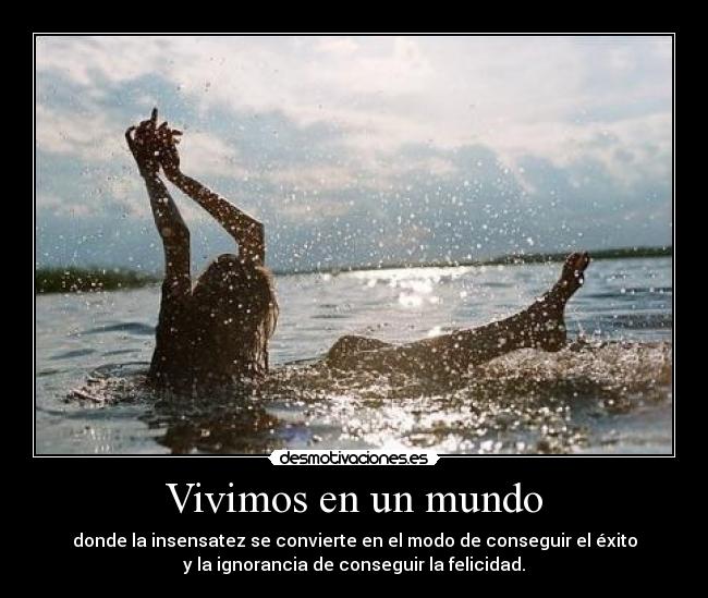 Vivimos en un mundo - 