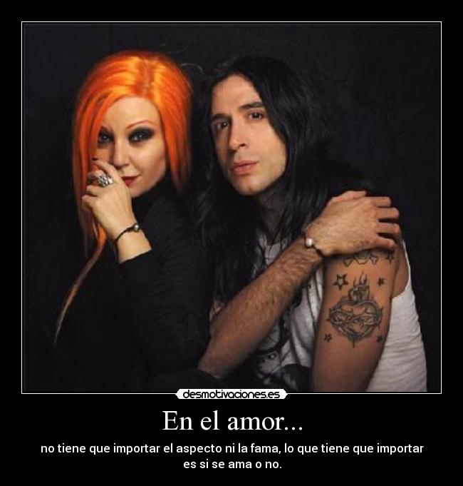 En el amor... -