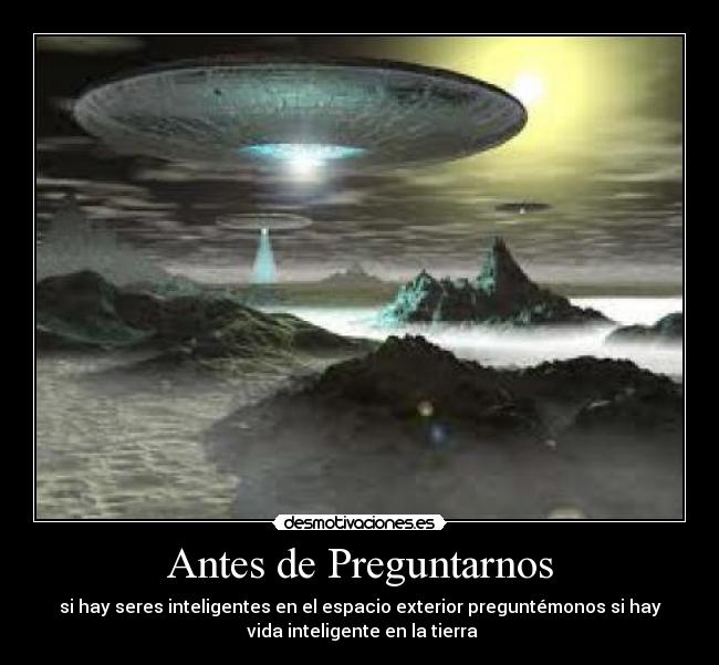Antes de Preguntarnos -