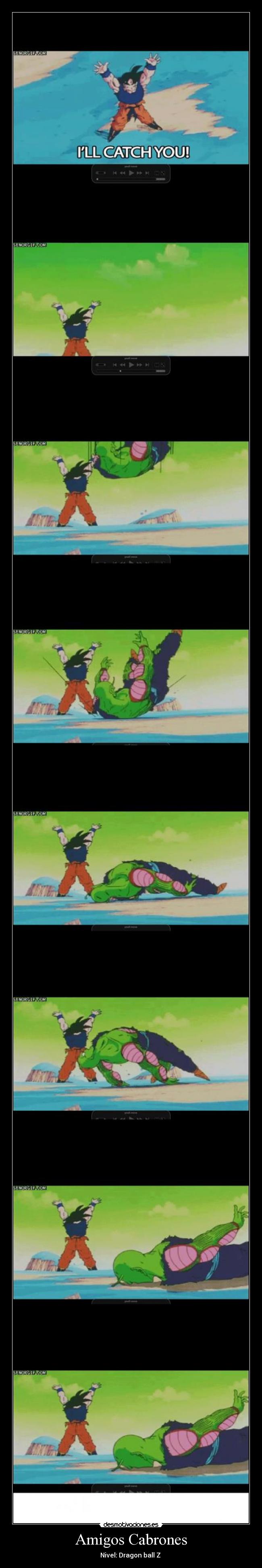 Amigos Cabrones - Nivel: Dragon ball Z 