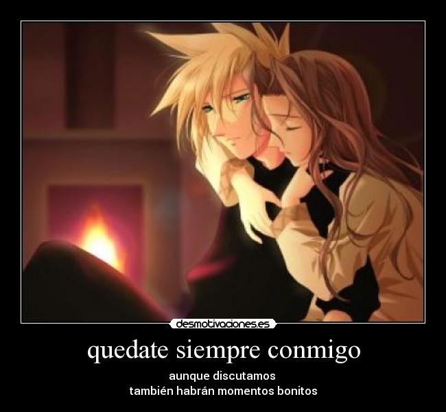 quedate siempre conmigo -