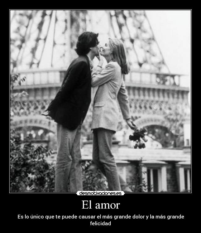 El amor -