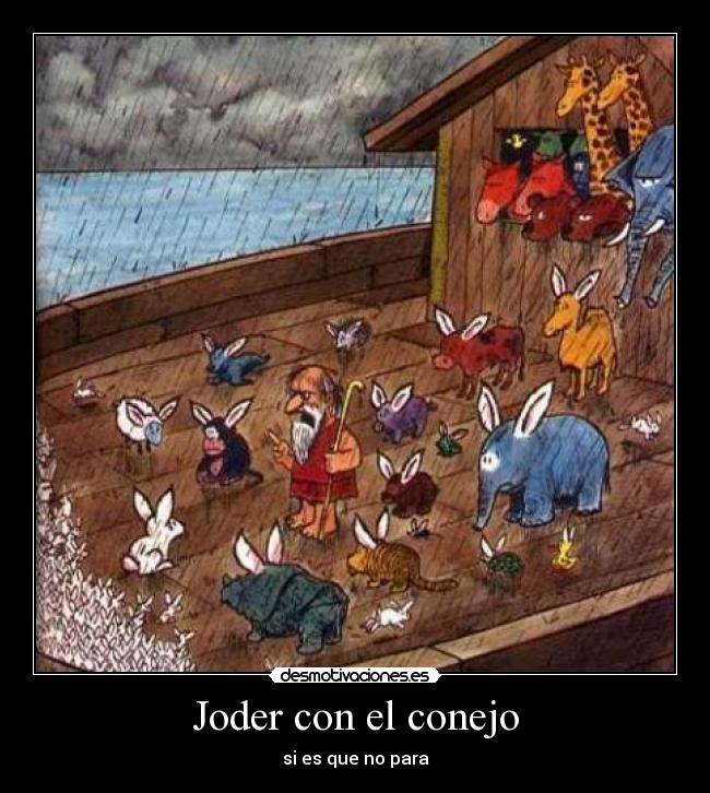 Joder con el conejo - 