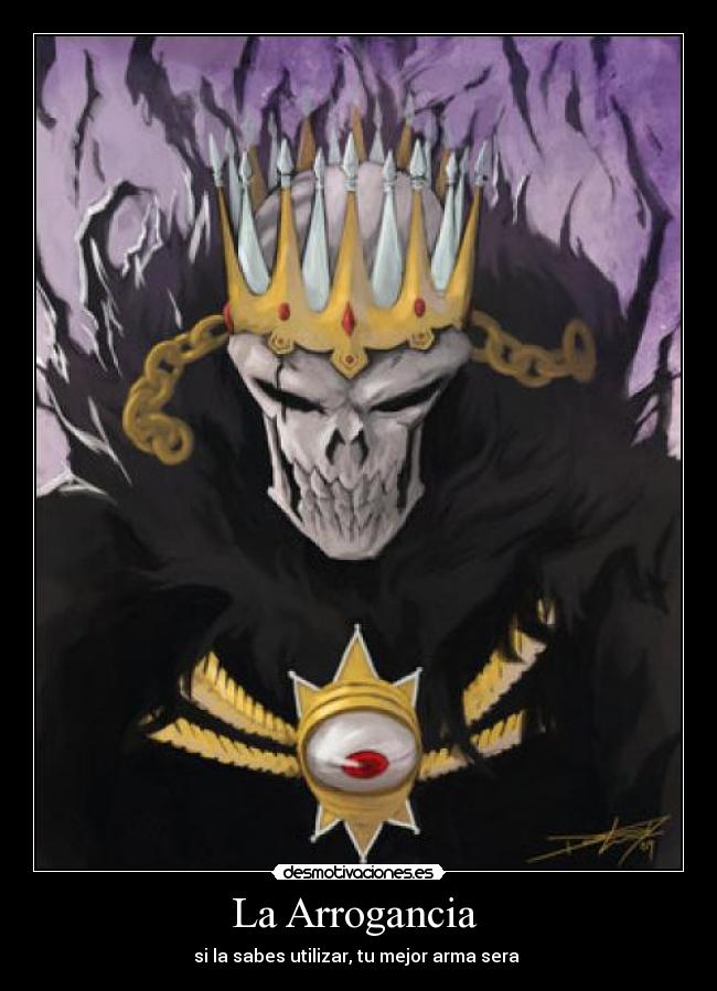 carteles barragan luisenbarn bleach arrancar arrogante reflexion corta desmotivaciones