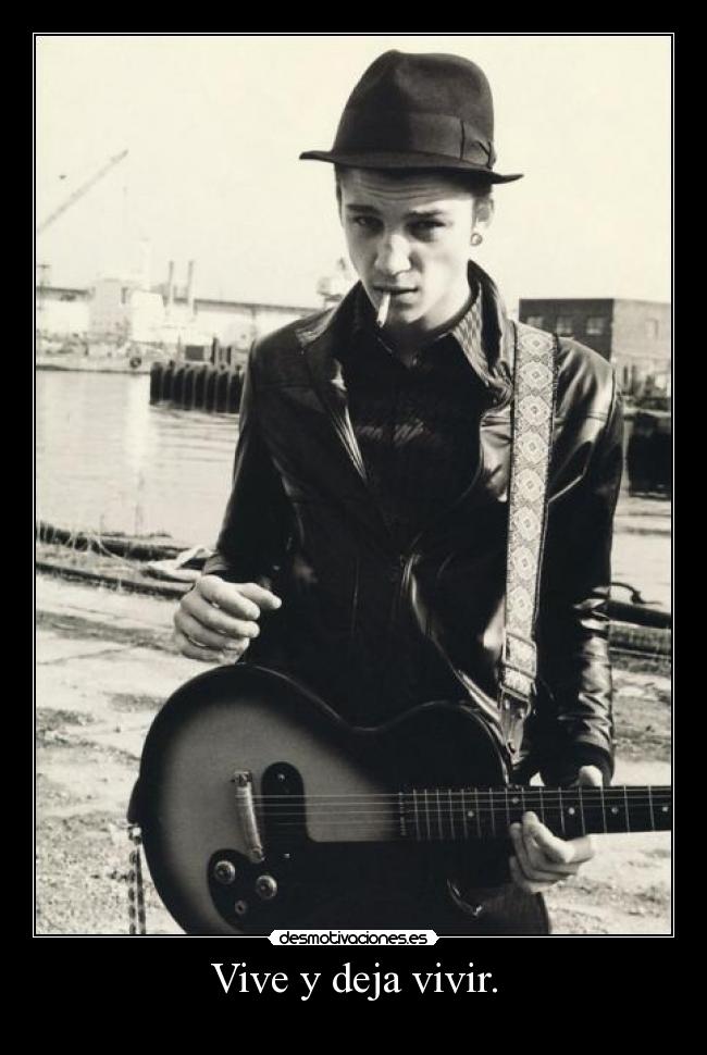 Vive y deja vivir. - 