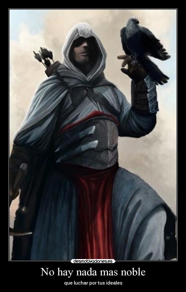 carteles assassin altair aguila desmotivaciones