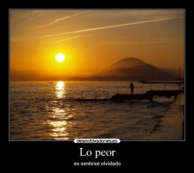 Lo peor - 