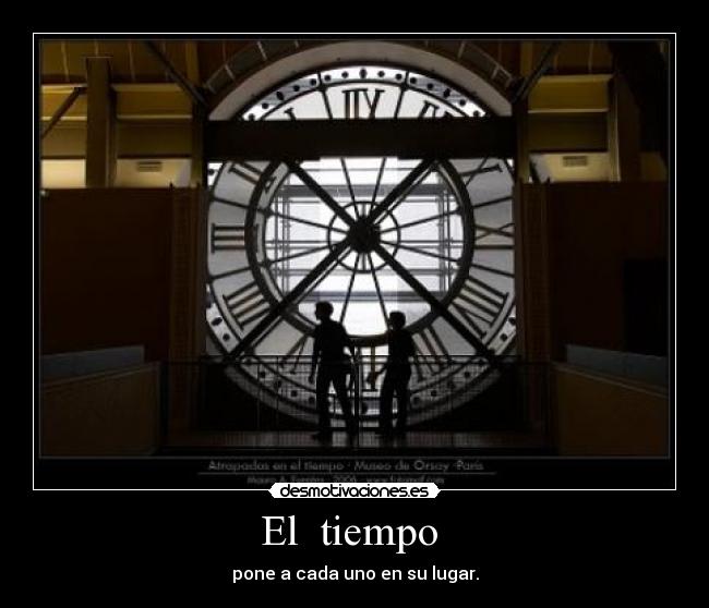 El tiempo -