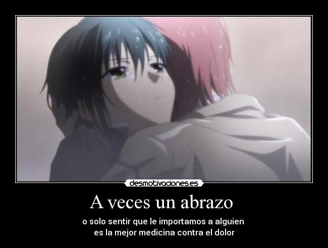 A veces un abrazo -