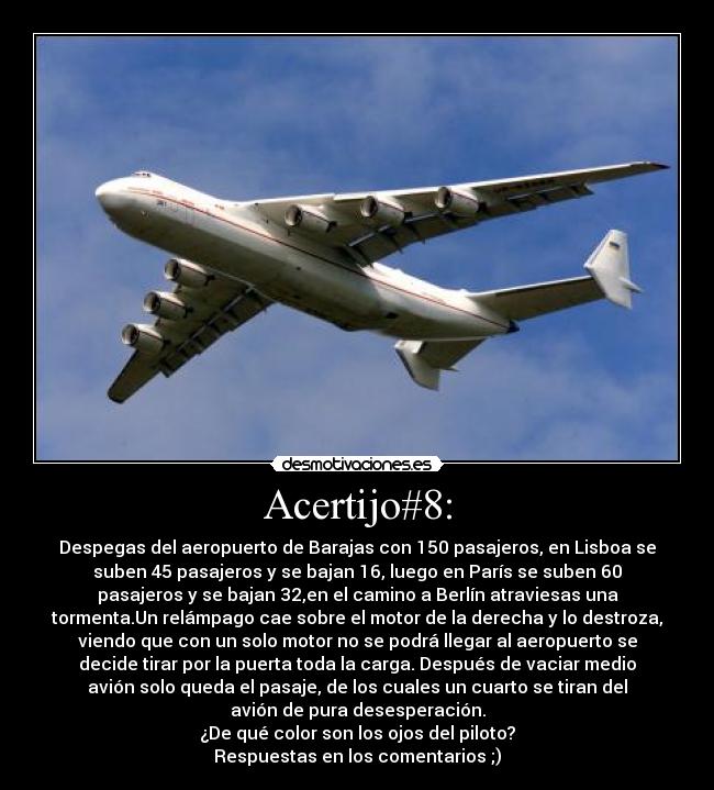 Acertijo#8: - 