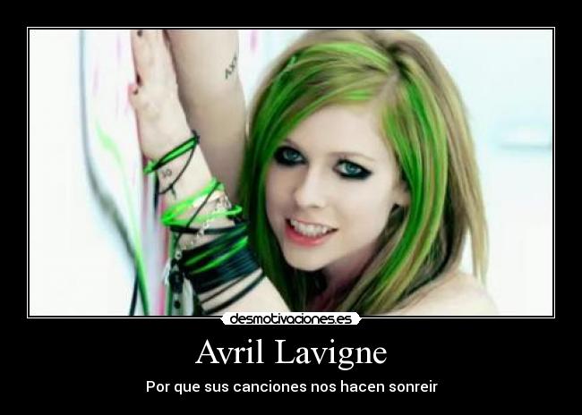 DE CANCIONES DE AVRIL LAVIGNE LOSING GRIP de canciones de avril lavigne losing grip: