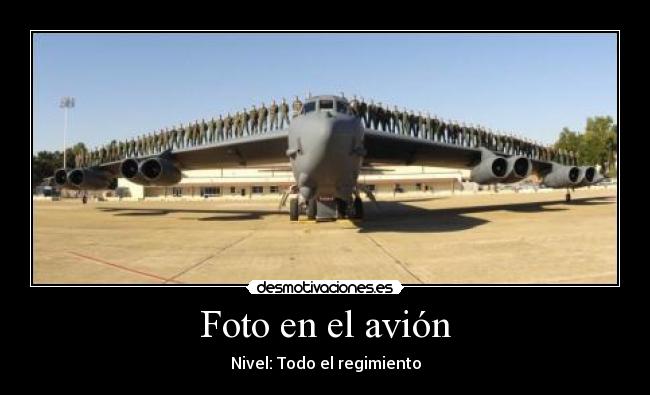 Foto en el avión - 