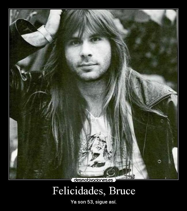Felicidades, Bruce - 