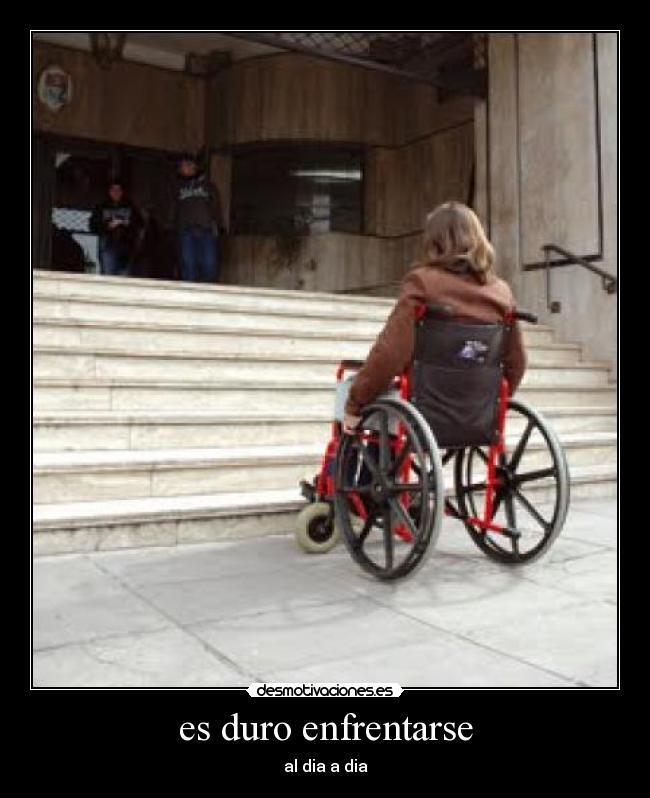 es duro enfrentarse -