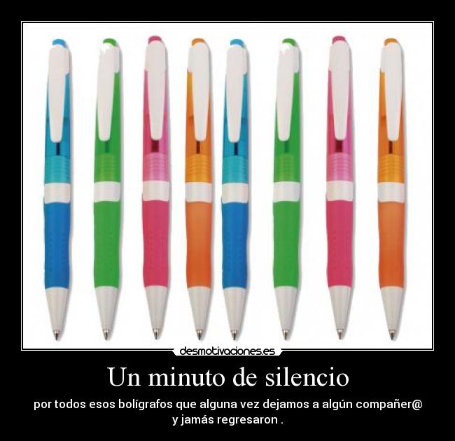 Un minuto de silencio - 