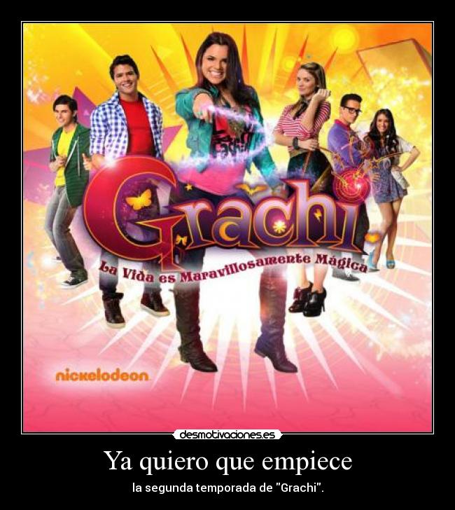 Ya quiero que empiece -