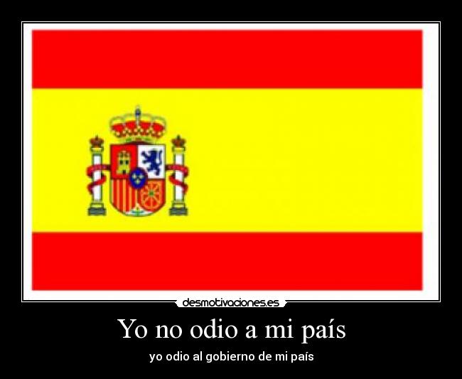 Yo no odio a mi país -