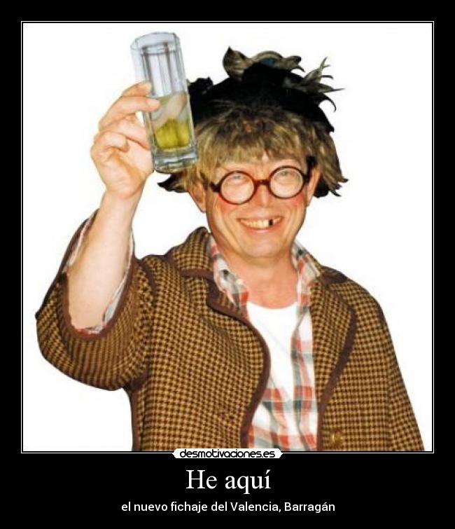 He aquí - el nuevo fichaje del Valencia, Barragán