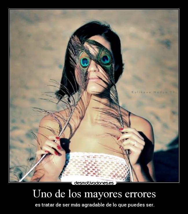 Uno de los mayores errores - 